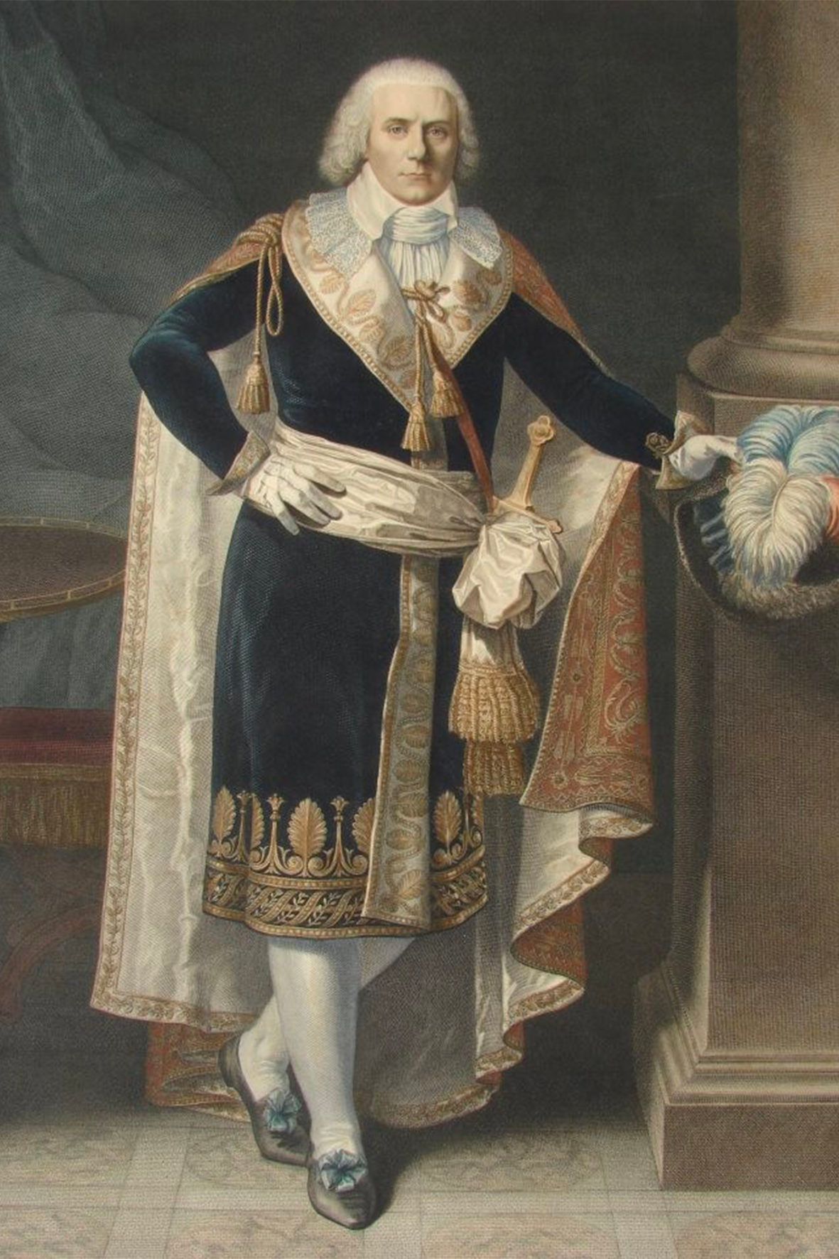 Portrait de Paul Barras, ancien résident de la Bastide de la Guillermy